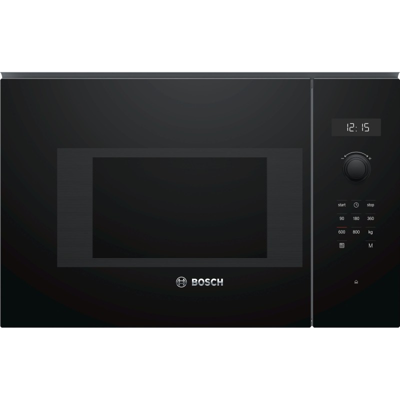 Bosch BFL524MB0 Einbau-Mikrowellengerät Vulkan Schwarz